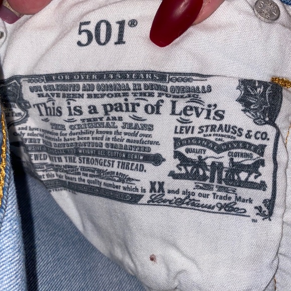 Levi’s Premium 501 Shorts / Brand New With Tags - Picture 5 of 9